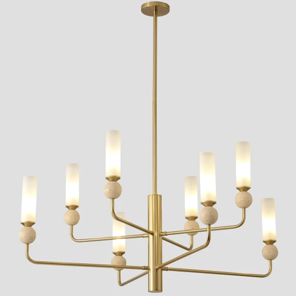 Люстра Crystal Lux SIMPLY SP8 BRASS 4080/308