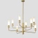 Люстра Crystal Lux SIMPLY SP8 BRASS 4080/308
