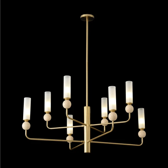 Люстра Crystal Lux SIMPLY SP8 BRASS 4080/308