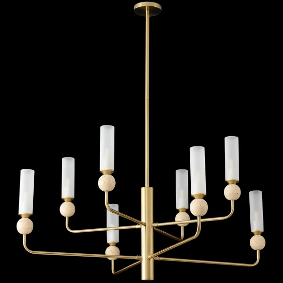 Люстра Crystal Lux SIMPLY SP8 BRASS 4080/308