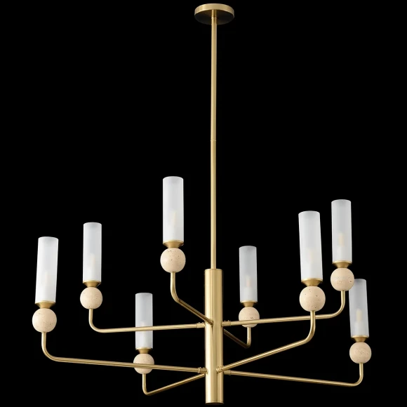 Люстра Crystal Lux SIMPLY SP8 BRASS 4080/308