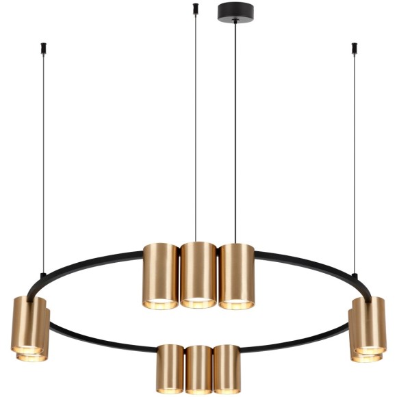 Подвесной светильник Orbit DK4065-BK+SG Подвесной светильник Orbit DK4065-BK+SG