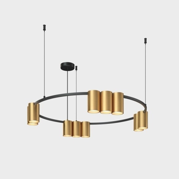 Подвесной светильник Orbit DK4065-BK+SG Подвесной светильник Orbit DK4065-BK+SG