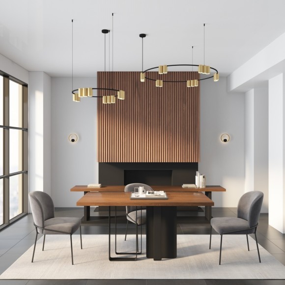 Подвесной светильник Orbit DK4065-BK+SG Подвесной светильник Orbit DK4065-BK+SG