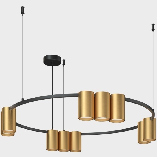 Подвесной светильник Orbit DK4065-BK+SG Подвесной светильник Orbit DK4065-BK+SG