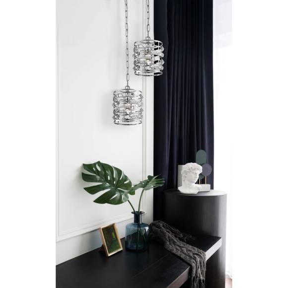 Подвесной светильник хрустальный Frontera MOD067PL-01CH