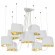LOFT1163-10WH Люстра-паук LOFT IT Nuage