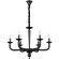 SL1114.403.06 Люстра подвесная ST-Luce Черный E14 6*40W FORTEZA