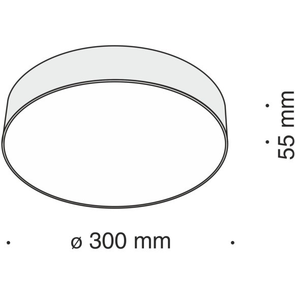 Накладной потолочный светильник Maytoni C032CL-L43W4K Zon светодиодный LED 35W