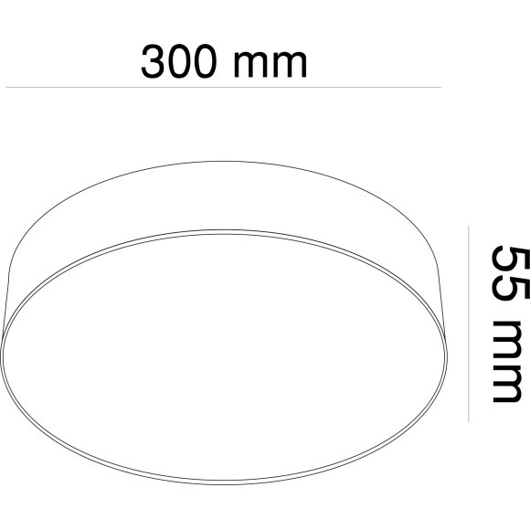 Накладной потолочный светильник Maytoni C032CL-L43W4K Zon светодиодный LED 35W