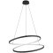 901138 Светод подвес RUOTALE, 42W(LED), Ø700, алюминий, сталь, черный, пластик, белый, 3000K, 5000lm