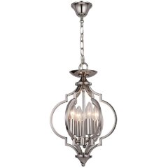 SL361.103.04 Светильник подвесной ST-Luce Хром E14 4*60W FORIATE SL361.103.04 Светильник подвесной ST-Luce Хром E14 4*60W FORIATE