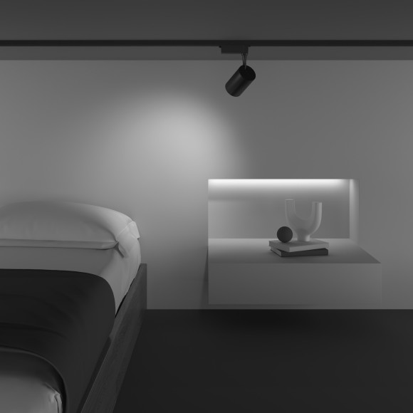 Однофазный двужильный светодиодный трековый светильник Maytoni Unity TR003-1-10W4K-W-B Vuoro 4000К 882Лм CRI90+ 60° 10Вт Однофазный двужильный светодиодный трековый светильник Maytoni Unity TR003-1-10W4K-W-B Vuoro 4000К 882Лм CRI90+ 60° 10Вт