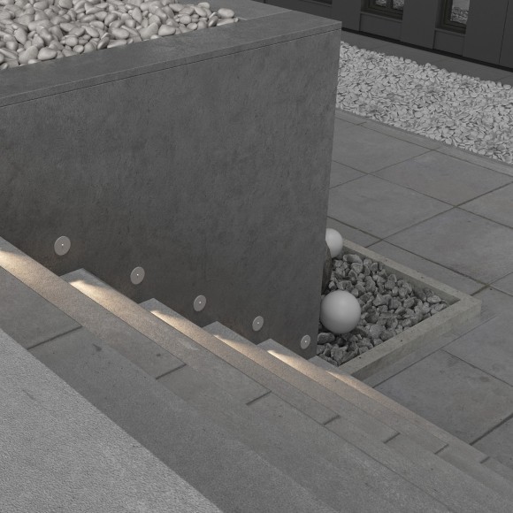 Уличный светильник встраиваемый в дороги и стены Maytoni O014SL-L3W3K Lock IP54 светодиодный LED 3W Уличный светильник встраиваемый в дороги и стены Maytoni O014SL-L3W3K Lock IP54 светодиодный LED 3W