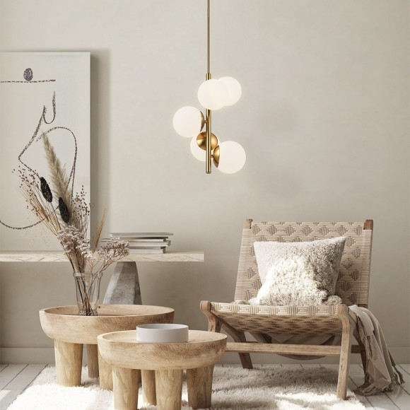 Подвесной светильник Freya FR5199PL-05BS1 Zing под лампы 5xE27 60W Подвесной светильник Freya FR5199PL-05BS1 Zing под лампы 5xE27 60W