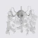 Бра Crystal Lux TENERIFE AP2 SILVER