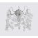 Бра Crystal Lux TENERIFE AP2 SILVER