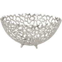 427494 Чаша декоративная KIMITSU, Ø320, H150, никель