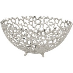 427494 Чаша декоративная KIMITSU, Ø320, H150, никель