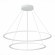 ST605.503.91 Cветильник подвесной SMART ST-Luce Белый/Белый LED 1*91W 2800-6500K Подвесные светильники