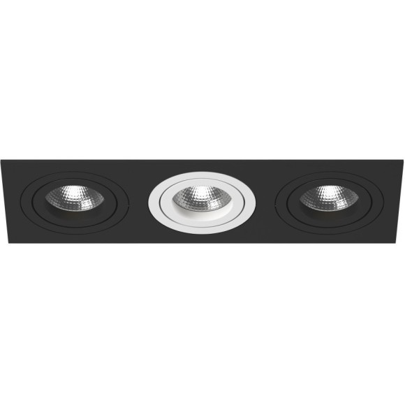 Встраиваемый светильник Lightstar i537070607 Intero 16 под лампы 3xGU10 150W