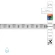 Arte Lamp A2406010-02-RGB Светодиодная влагозащищенная лента RGB, длина 5м, ширина 10 мм, SMD5050 14,4Вт/м (на канал 4,8Вт/м) 310Лм/м (R:75Лм G:190 B:45) 120° CRI90+ IP65 24В, кратность резки 100мм, -20°...+45°C