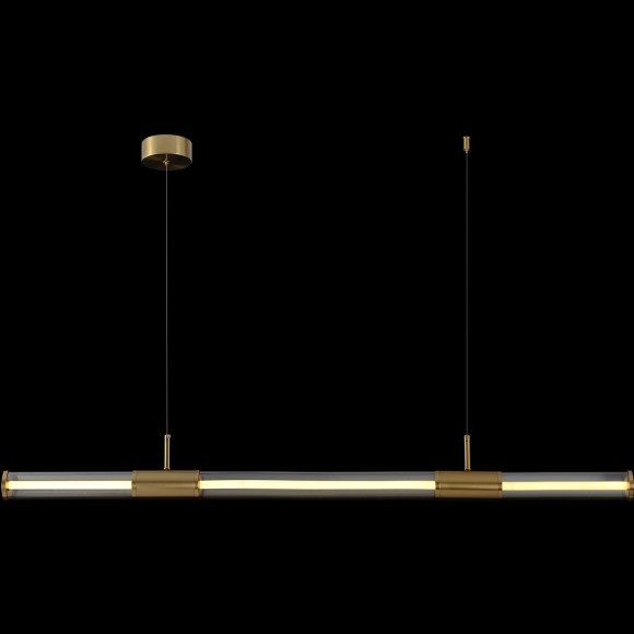 Светильник подвесной Crystal Lux LINEUP SP24W LED BRASS 3760/224