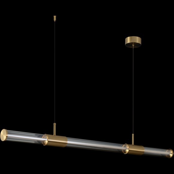 Светильник подвесной Crystal Lux LINEUP SP24W LED BRASS 3760/224