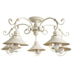 Потолочная люстра Arte Lamp GRAZIOSO A4577PL-5WG Потолочная люстра Arte Lamp GRAZIOSO A4577PL-5WG