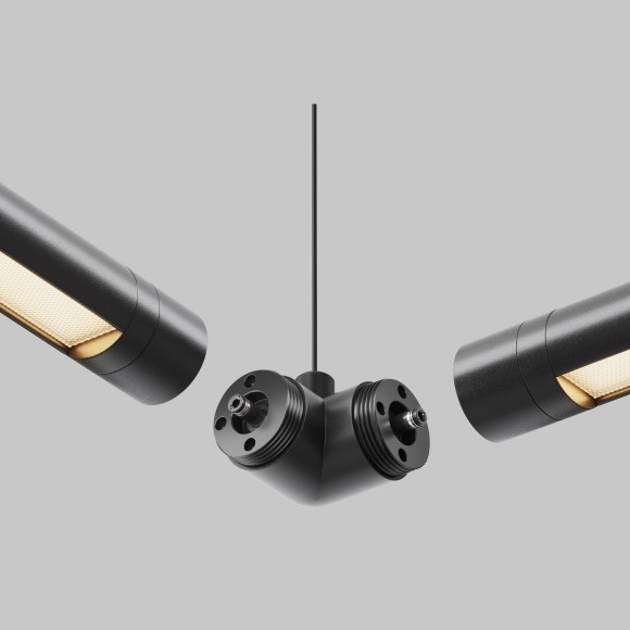 Угловой коннектор для системы Maytoni Shelf без ввода питания CA014CL-B