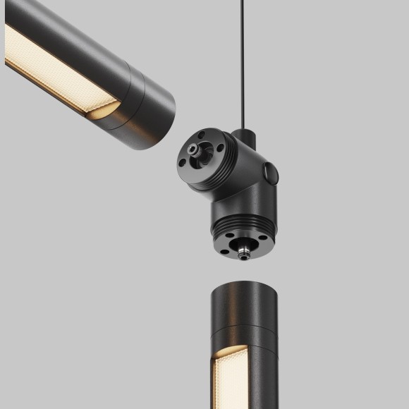 Угловой коннектор для системы Maytoni Shelf без ввода питания CA014CL-B