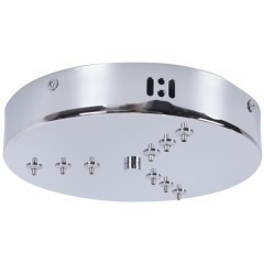 4591-220-9CH, потолочная чаша, D220xH40, цвет хром
