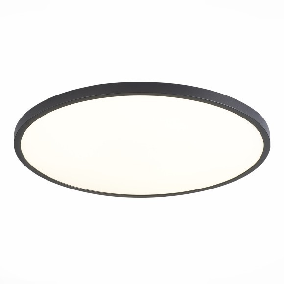 ST601.442.48 Светильник потолочный Черный LED 1*48W 4000K 4 320Lm Ra90 120° IP20 D600xH27 185-265V Накладные светильники