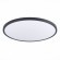 ST601.442.48 Светильник потолочный Черный LED 1*48W 4000K 4 320Lm Ra90 120° IP20 D600xH27 185-265V Накладные светильники