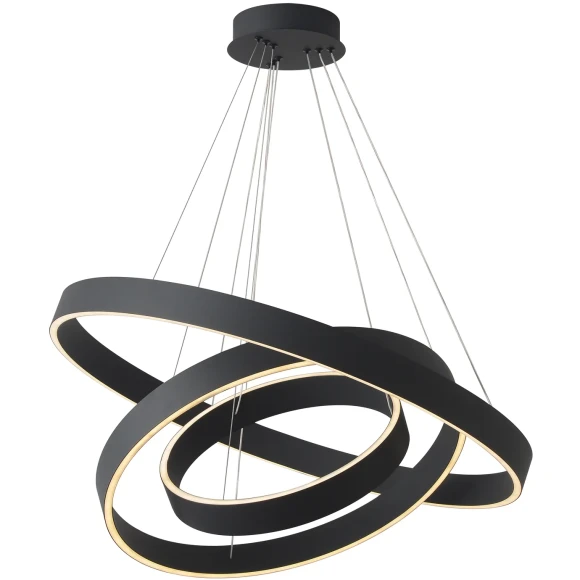 Люстра Crystal Lux TRON SP158W LED BLACK 4040/303