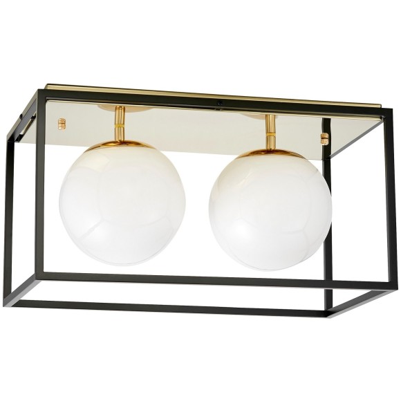 Потолочный светильник Lumina Deco Maldini LDC 8060-2 F.GD+BK