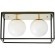 Потолочный светильник Lumina Deco Maldini LDC 8060-2 F.GD+BK