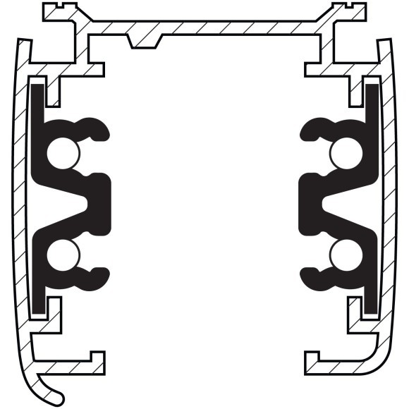 Трек четырехконтактный 3-фазный стыковочными пазами (круглые медные жилы), 3м Quattro Lightstar 504038-R Трек четырехконтактный 3-фазный стыковочными пазами (круглые медные жилы), 3м Quattro Lightstar 504038-R