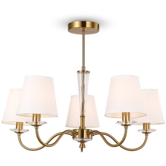 Люстра потолочная Freya FR2027PL-05BS Osborn под лампы 5xE14 40W