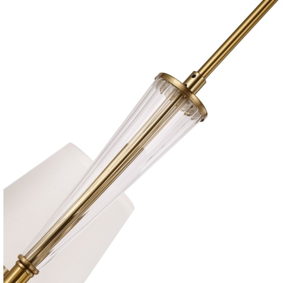 Люстра потолочная Freya FR2027PL-05BS Osborn под лампы 5xE14 40W