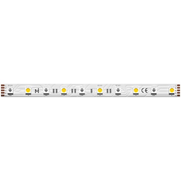 Светодиодная лента Ultra 24В 5050 14,4Вт/м RGB 4000К 5м IP 20 201133
