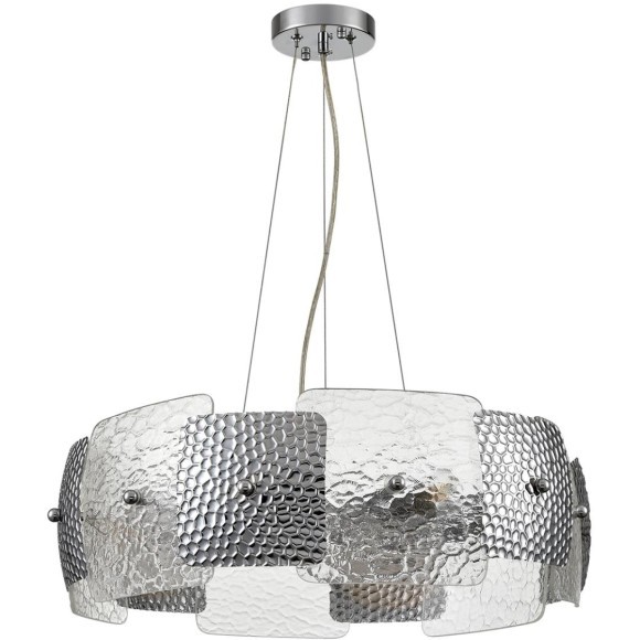 6588/6 MODERNI LN24 хром/тонированное стекло, металл/стекло Люстра подвесная E14 6*40W 220V LIBERTI