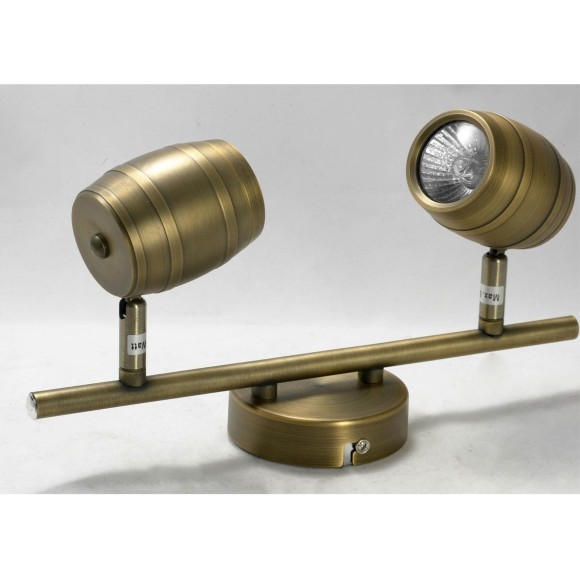 Спот настенный Lussole LSP-9567 TUSCALOOSA IP21 под лампы 2xGU10 100W Спот настенный Lussole LSP-9567 TUSCALOOSA IP21 под лампы 2xGU10 100W