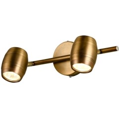 Спот настенный Lussole LSP-9567 TUSCALOOSA IP21 под лампы 2xGU10 100W Спот настенный Lussole LSP-9567 TUSCALOOSA IP21 под лампы 2xGU10 100W