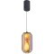 4036/00/01P Stilfort Geolight (Джеолайт) Черный подвесной светильник с прозрачным каменным плафоном LED