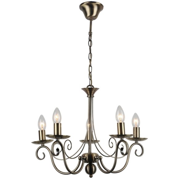 Люстра подвесная Lussole LSP-9941 ROOSEVELT IP21 под лампы 5xE14 200W