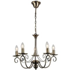 Люстра подвесная Lussole LSP-9941 ROOSEVELT IP21 под лампы 5xE14 200W