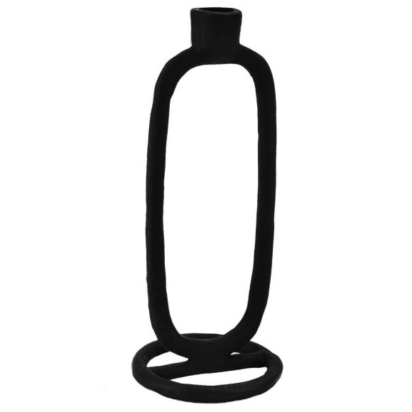 422018 Подсвечник NUMAZU, B245, ?100, алюминий, черный 422018 Подсвечник NUMAZU, B245, ?100, алюминий, черный