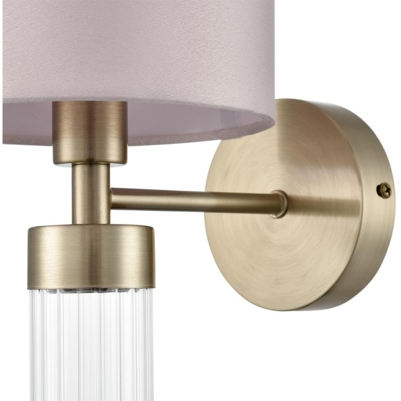 8109/1W MODERNI LN25 латунь титаниум/бежевый, металл/текстиль/стекло Бра E14 40W 220V DAMONA 8109/1W MODERNI LN25 латунь титаниум/бежевый, металл/текстиль/стекло Бра E14 40W 220V DAMONA