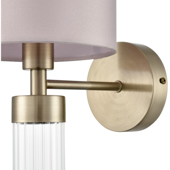 8109/1W MODERNI LN25 латунь титаниум/бежевый, металл/текстиль/стекло Бра E14 40W 220V DAMONA 8109/1W MODERNI LN25 латунь титаниум/бежевый, металл/текстиль/стекло Бра E14 40W 220V DAMONA